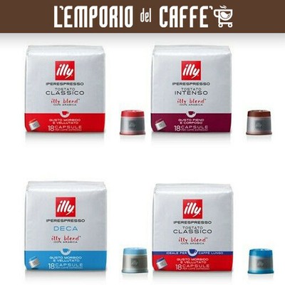 540 Capsule Caffè Caffe Illy Iperespresso Classico, Intenso, Lungo, Dek A  SCELTA | eBay