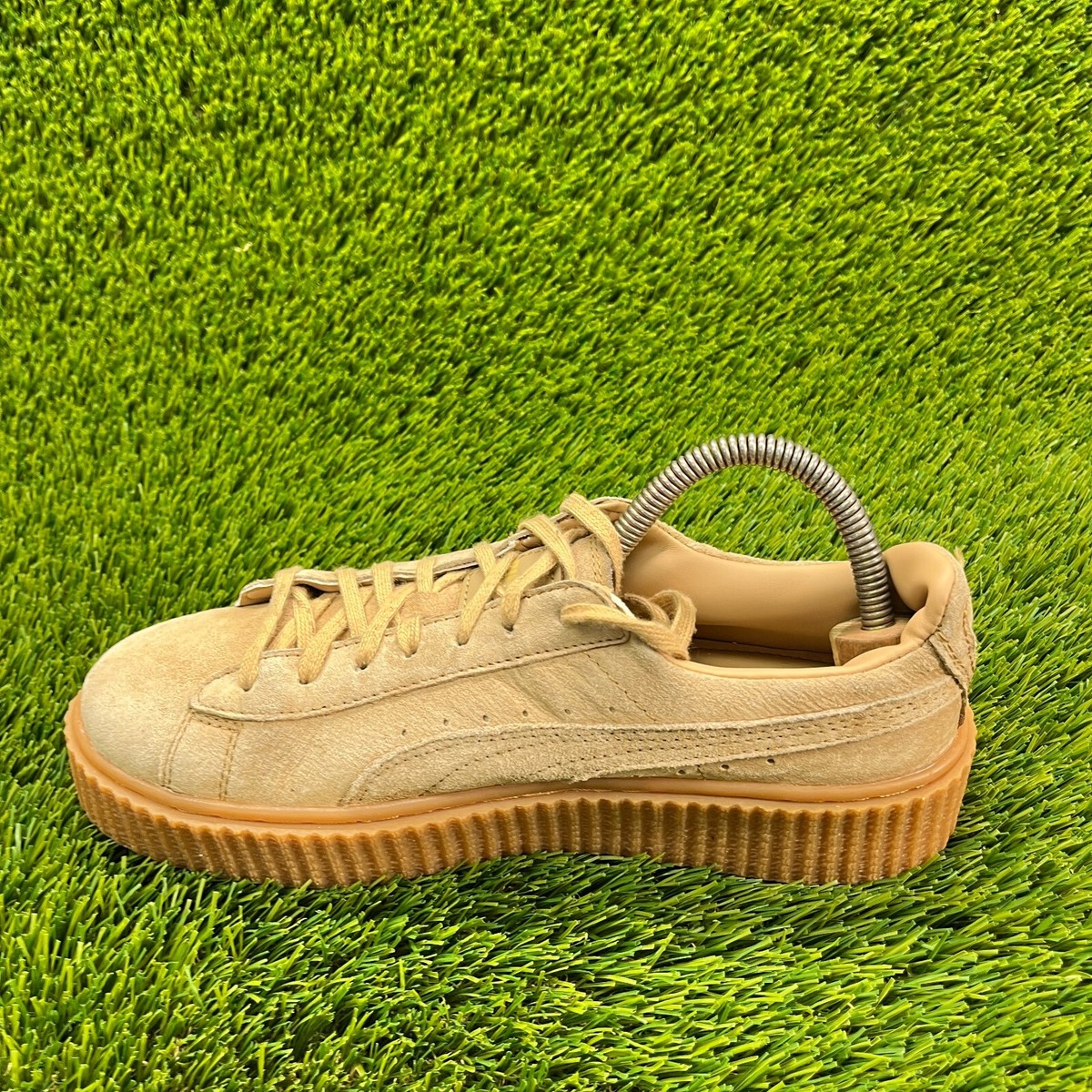 Puma Fenty Creeper Womens Size 9 Brown Wheat Walking Casual Shoes