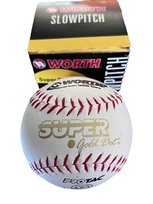 Balles De Softball Worth PRO M 44/375 USSSA – 12 Balles Mod Le Um12cy 152703