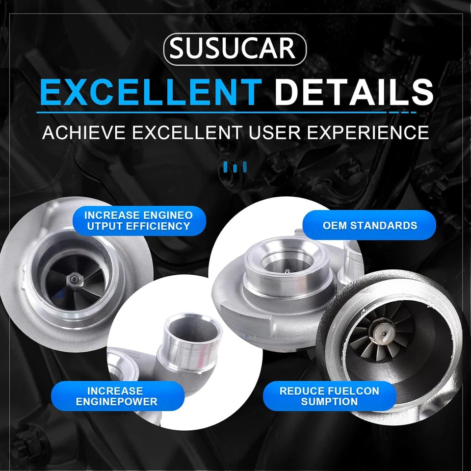 Turbo charger For 2013-2018 Dodge Ram 2500 3500 Diesel 6.7L Cummins Truck Foto 3 de 4