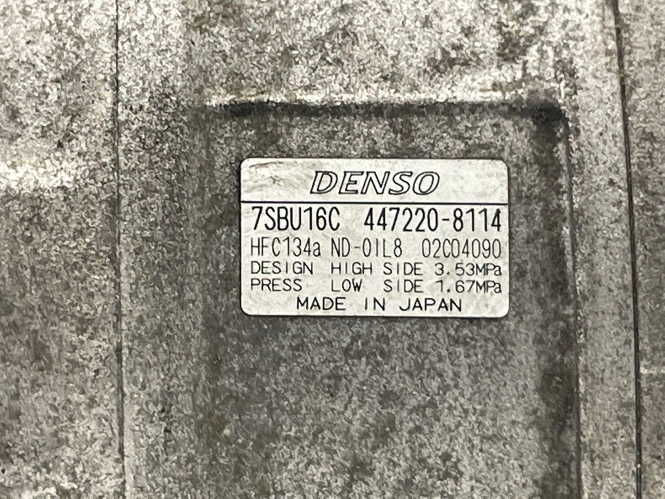 BMW 540i M5 2001 aire acondicionado compresor bomba polea OEM 64526910460 Foto 3 de 4