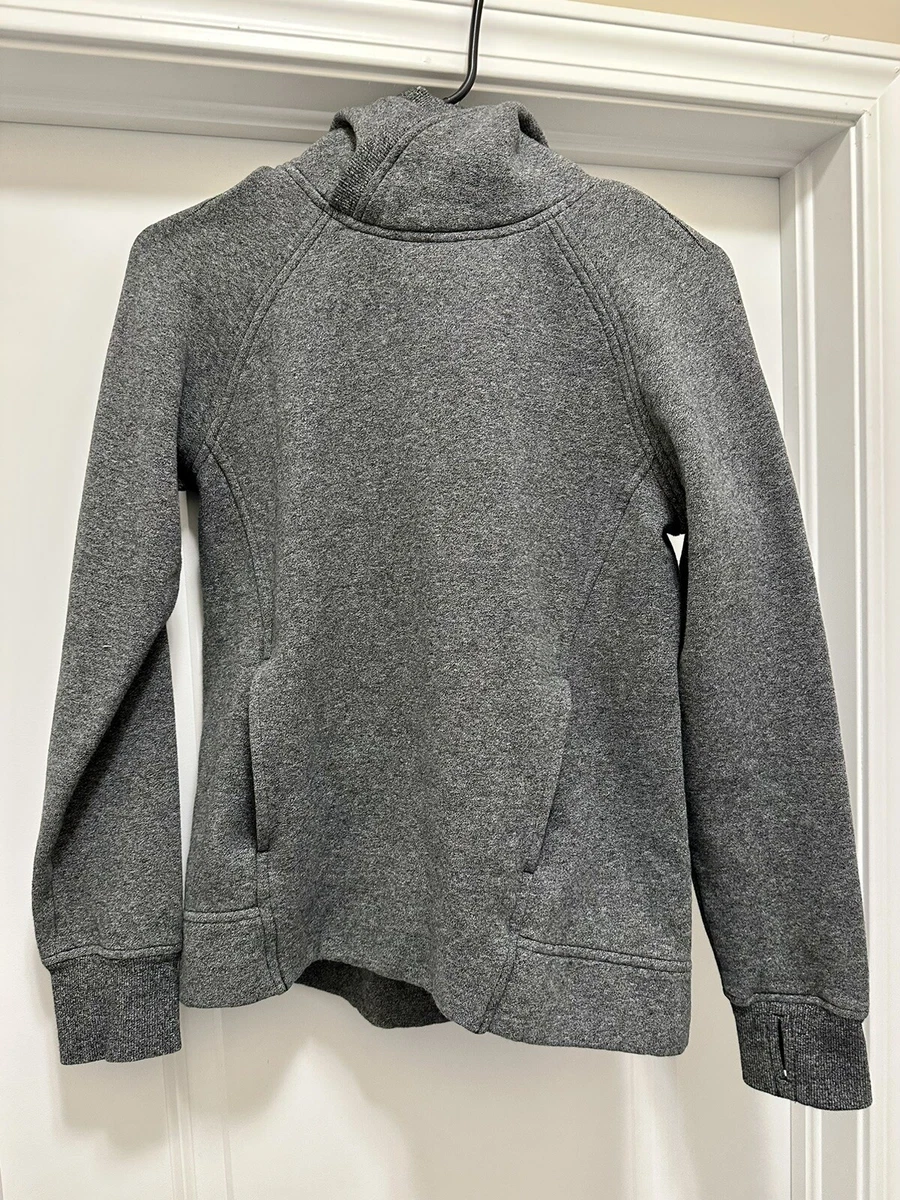 LULULEMON Women’s Gray At Ease Pullover Hoodie Sweatshirt Thumb N60416 Size  2