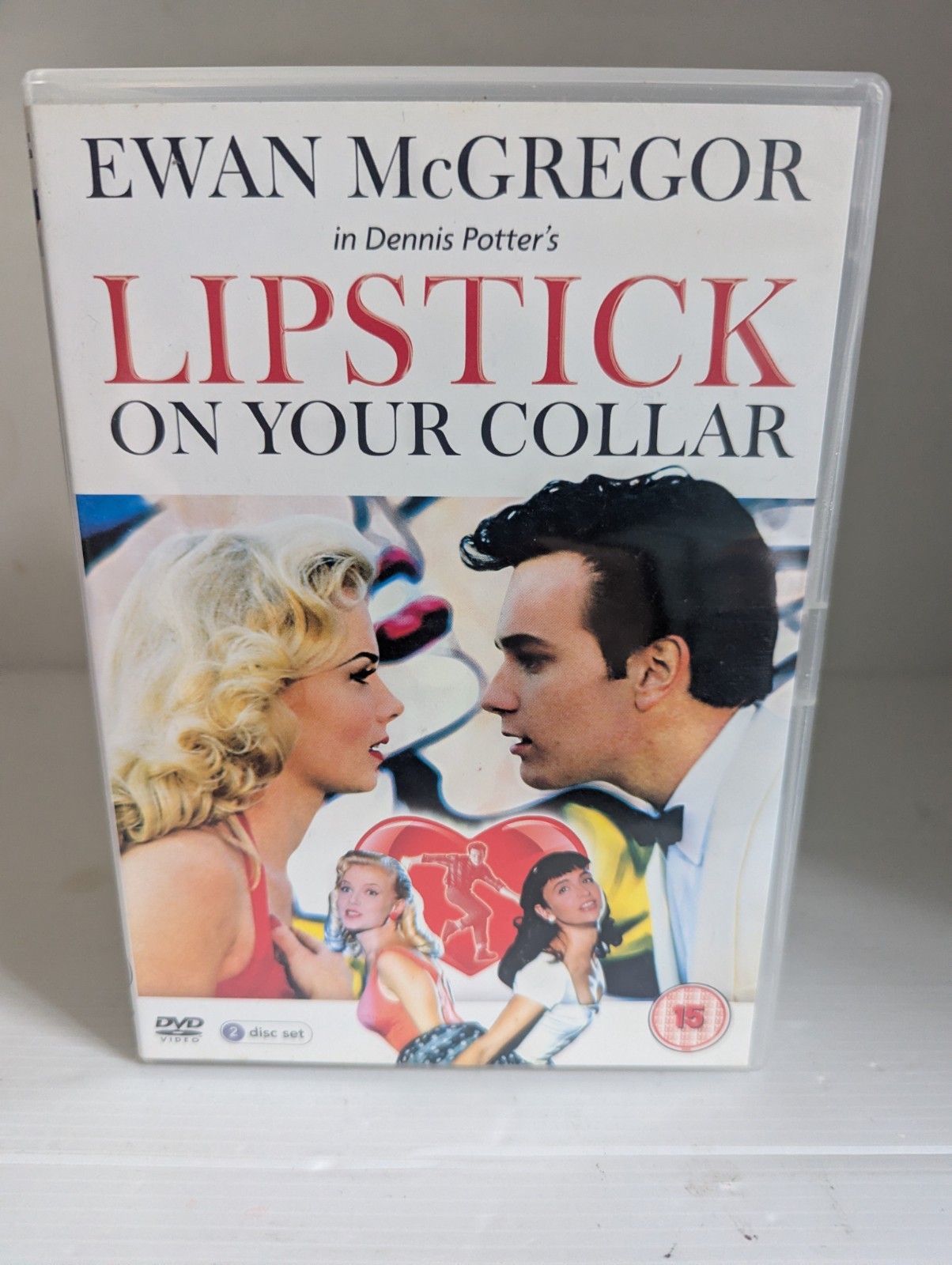 Lipstick On Your Collar DVD VG Con R2 Ewan Mcgregor Dennis Potter 2 Disc Set