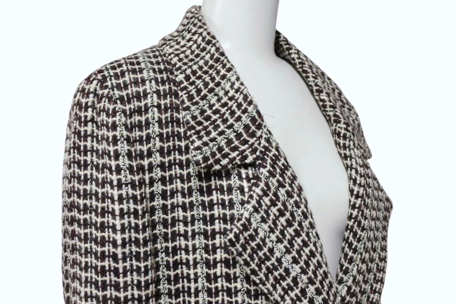 CHANEL Jacket Coco Button Tweed 01A P18117V10417 … - image 4