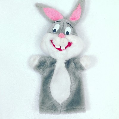 Vintage Bugs Bunny 90s Plush Hand Puppet  stuffed animal