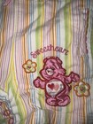 Vintage Care Bears Colorful Striped Denim Overall Shorts 12 Months Sweetheart — photo 4