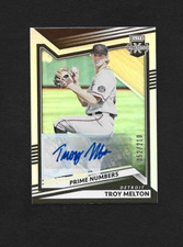 2022 Panini Elite Extra Edition Troy Melton Prime Numbers A Auto #117 52/210