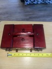 vintage singer sewing box wood — photo 4