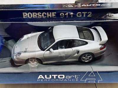 AUTOart 1:18 Porsche 911 Turbo Silver Model W/Box | eBay