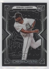 2022 Panini Chronicles Obsidian Edward Cabrera #9 0i1b