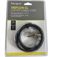 Targus Defcon CL Combination Lock Laptop Computer Cable Lock PA410U1