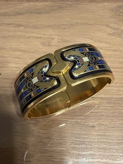 Bijoux Michaela Frey Wien Bracelet Émaillée Et Dorée