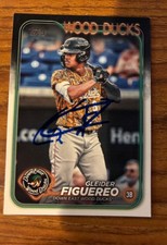 2024 Topps Pro-Debut Gleider Figuereo Wood Autographed Card #PD-34