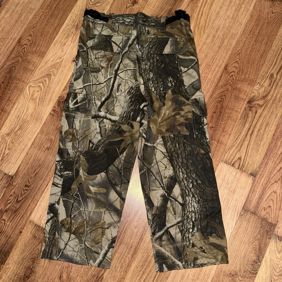 Kids outfitter Ridge camo Pants 6/7 S Hunting pants Realtree Hardwood design - Image 3 of 3