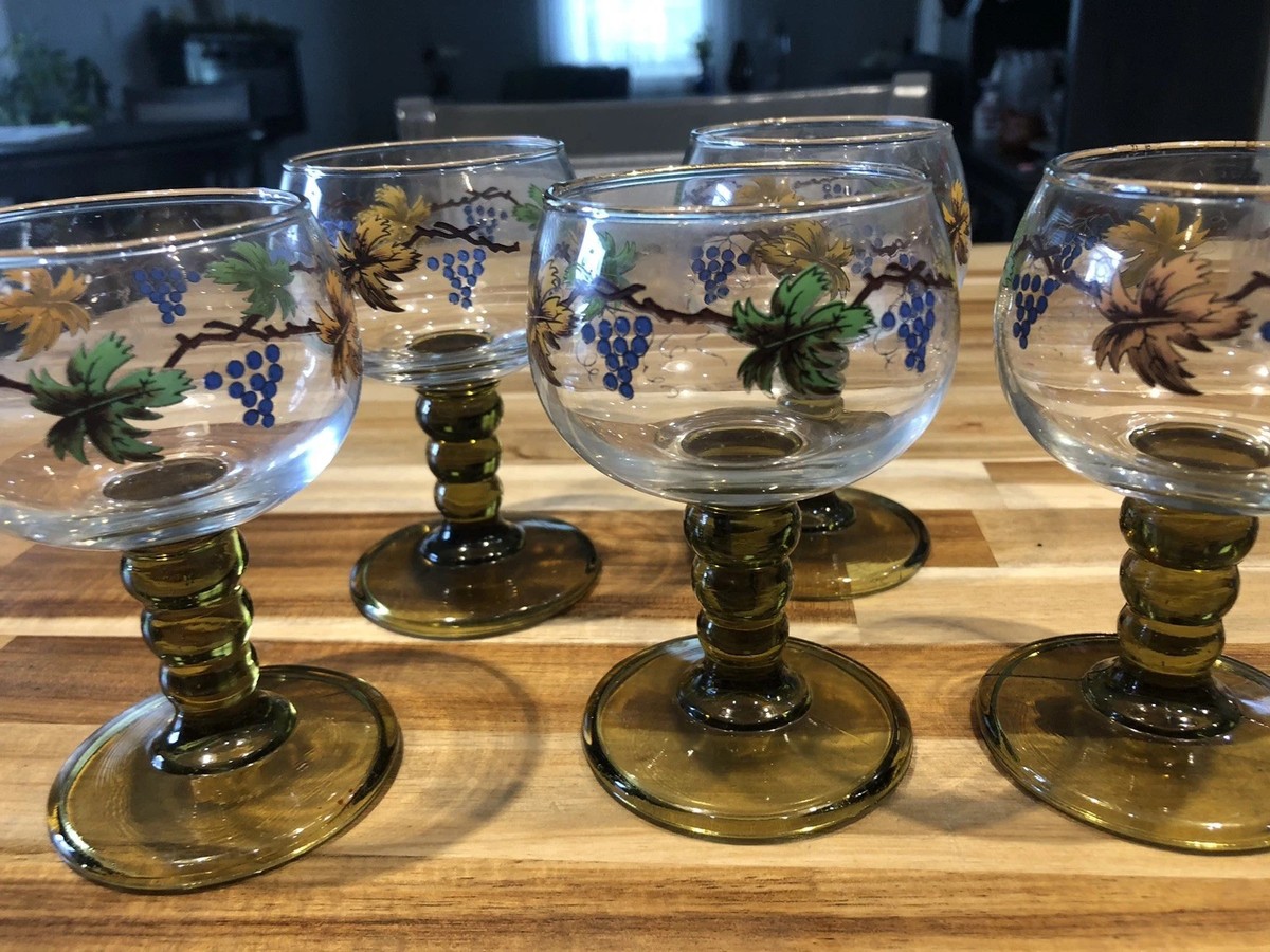 8 oz tumblers Gronn Upcycled Glass Tumbler Set | 8 oz Amber