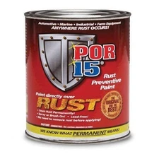 New POR-15 45408 Rust Preventive, Semi Gloss Black Pint 16oz, Free Delivery