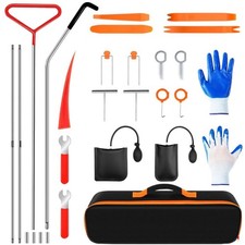 27Pcs Emergency Kit Auto Tool Window-Car Door Open Unlock Lock Out Universal Kit