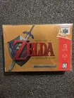 Legend of Zelda Ocarina of Time N64 Collectors Edition Game Box and Manu G2U