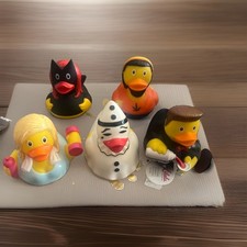 Lot Of 5 Rubber Ducks