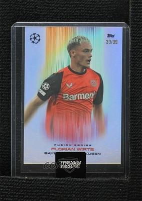 2024-25 Topps Total Football Fusion Series 30/99 Florian Wirtz #657 14dq