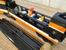 LEGO Creator 10233 Horizon Express Orange Train 100% Complete 1351pcs/Manual/Box