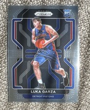 Panini 2021-22 Prizm Luka Garza Rookie #303 Detroit Pistons NBA Basketball