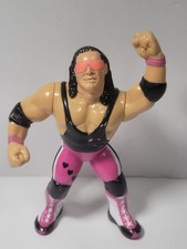 Vintage WWF 1991 Bret The Hitman Hart Action Figure Hasbro/TitanSportsInc  