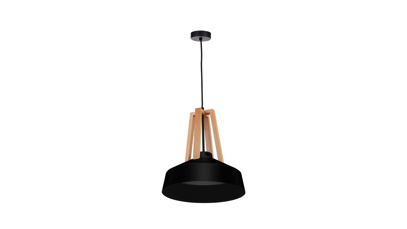 Loft pendant light 1xE27 Trix Black II 180