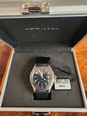 Hamilton ハミルトン カーキフィールド S.W.A.T. コラボモデル NIB* Hamilton SWAT Movie Collab Khaki Field Quartz Watch Limited