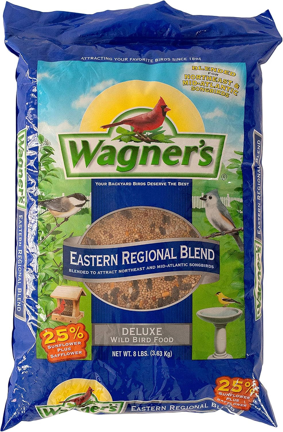 62011 Eastern Regional Blend Wild Bird Food, 8-Pound Bag