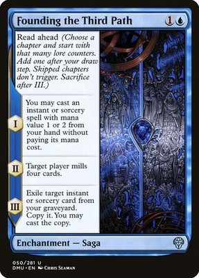 Founding the Third Path Foil Dominaria United 50 NM MTG
