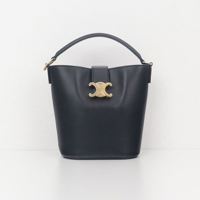 Celine Luigi Small Bucket Bag Schwarz 119173 155802954 [U]