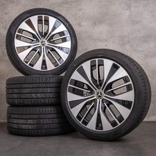 Ruote per tutte le stagioni Mercedes EQE 20 pollici V295 cerchi A2954011700 nere nuove