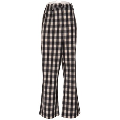 New Look, Stoffhose, Größe: 42, Schwarz/Weiß/Grau #AkC
