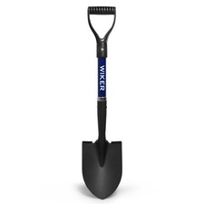 Kids Heavy Duty Shovel 28" - Small Beach Digging Tool, Metal  Fiberglass, Blue