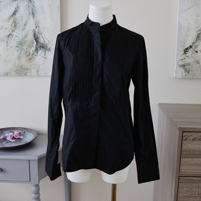 Alexander Wang half-pleated tuxedo shirt size S NWT
