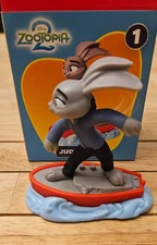 McDonald’s 2025 Zootopia 2 Happy Meal Kids Toy “Judy Hopps” #1 Figure In Box