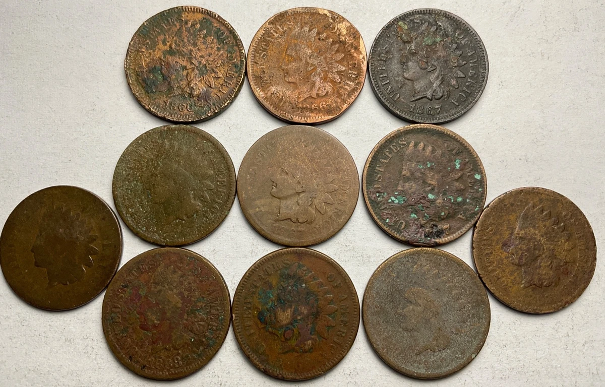 Hunteri出品 1868 Year Indian Head Small Cents (1859-1909) for sale | eBay