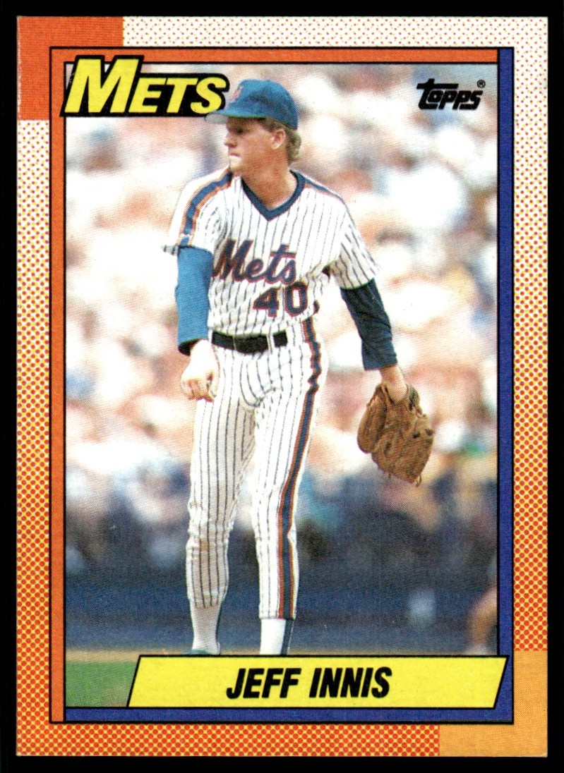 Jeff Innis RC 1990 Topps #557 New York Mets 24846 Baseball Cards