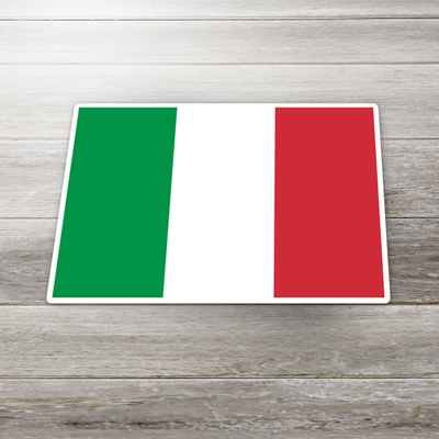 #ad Italian Flag Decal Sticker Italy Italia Tricolor Fade Proof 1.5quot; 25quot; $34.99