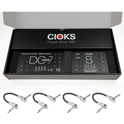 New CIOKS SPB Super Power Bundle with DC7 & CIOKS 8 Guitar Pedal Power Supply