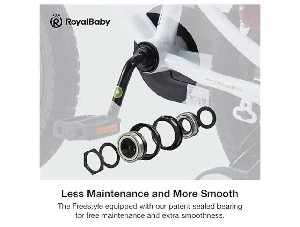 Bicicleta para niños pequeños RoyalBaby de 12 pulgadas de 3 a 4 años Foto 4 de 4