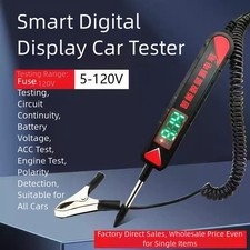 Auto Power Test Pen with Polarity Identification for Car Electrical Systems