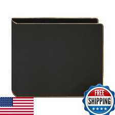 Pioneer Photo Albums 12"x12" Gold Piped Edge Sewn 3-Ring Binder Scrapbook, Black