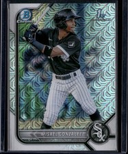 2022 Bowman - Chrome Prospects Mojo Refractors #BCP-4 Misael Gonzalez