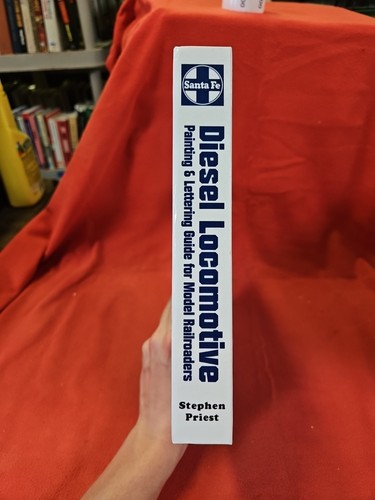 Santa Fe Railway Diesel Locomotive Painting & Lettering Guide Model Railroaders - Imagen 3 de 6