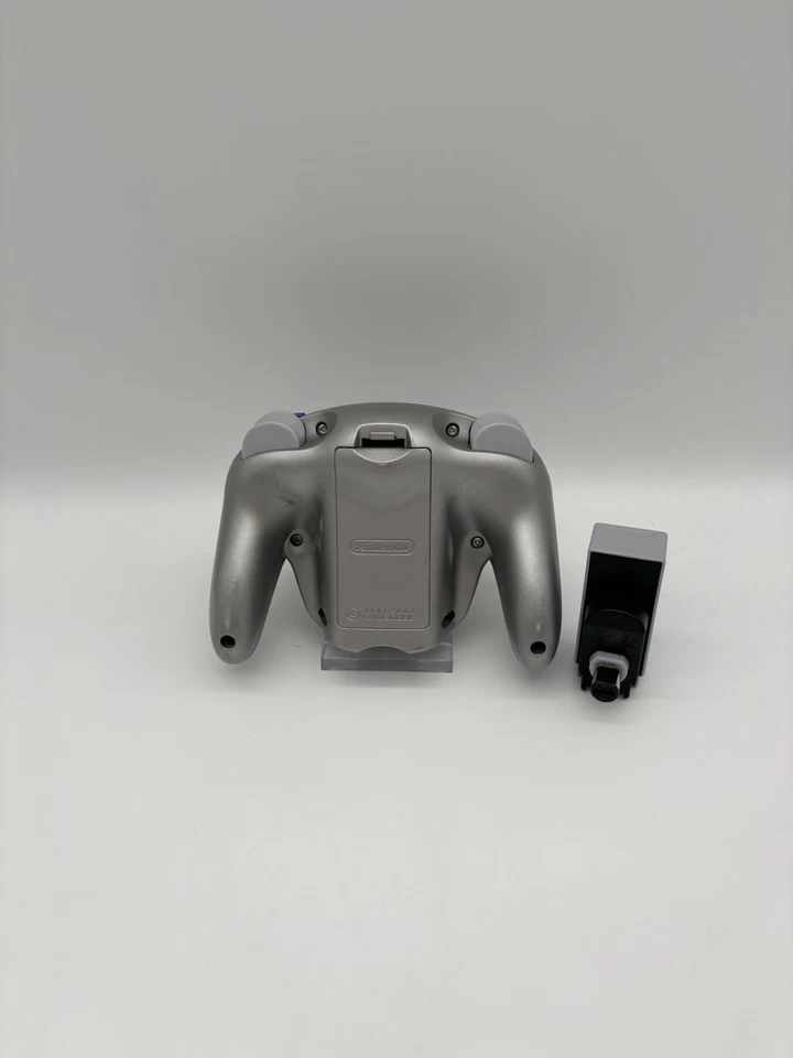 Nintendo Gamecube WaveBird Wireless Controller Mit Empfänger - Grau - Original - Bild 2 von 2