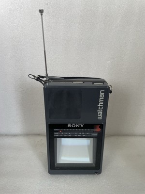 Sony Watchman FD-42E Schwarz Weiß TV Fernseher Rarität Top Condition Getestet  