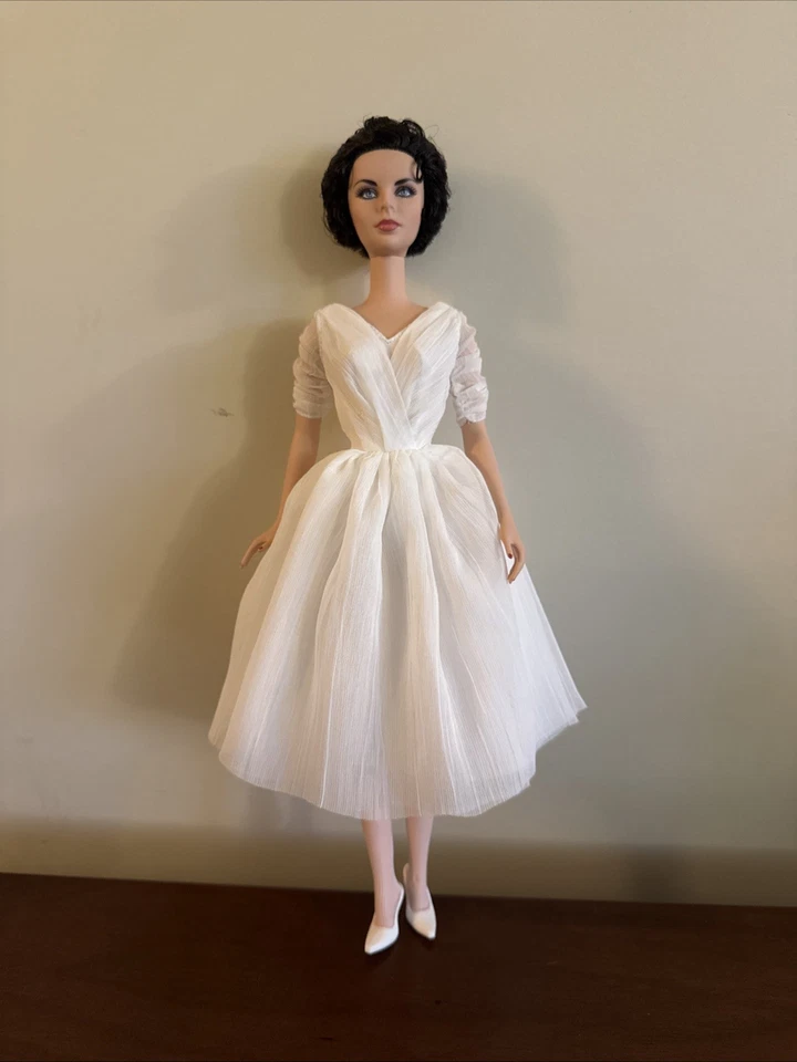 Elizabeth Taylor White Diamonds Doll With Dress, Tights, And Shoes ￼ - Image 2 of 4