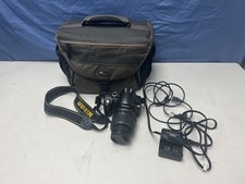 NIKON D60 CAMERA WITH NIKON DX AF-S NIKKOR 18-55MM 1:3.5-5.6G LENS AND BAG